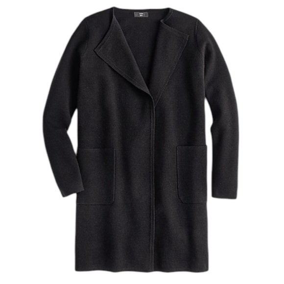 J. Crew Juliette collarless sweater-blazer Size XS LIKE NEW - Picture 1 of 4